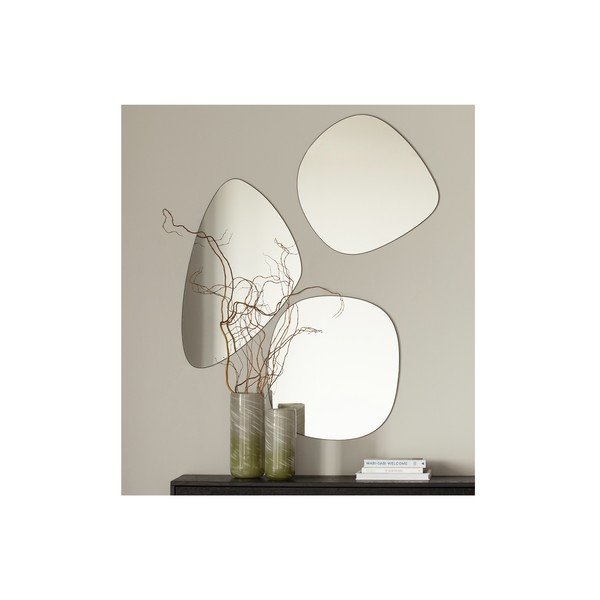 Lustro z czarną ramą WOOOD Philou, 47x81 cm-image-2