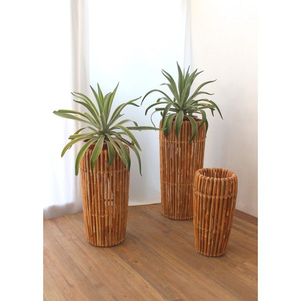 Wazon rattanowy Tomasucci Alan, wys. 90 cm-image-2