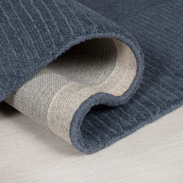 Ciemnoniebieski dywan wełniany Flair Rugs Siena, 160x230 cm-image-4