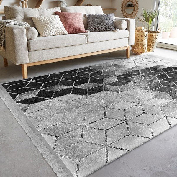 Szary dywan 80x150 cm – Mila Home-image-2