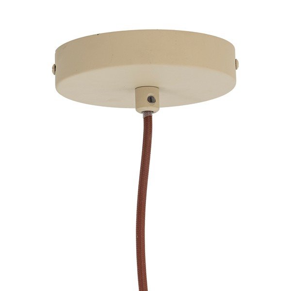 Kremowa lampa wisząca z metalowym kloszem ø 40 cm Lacya – Bloomingville-image-3