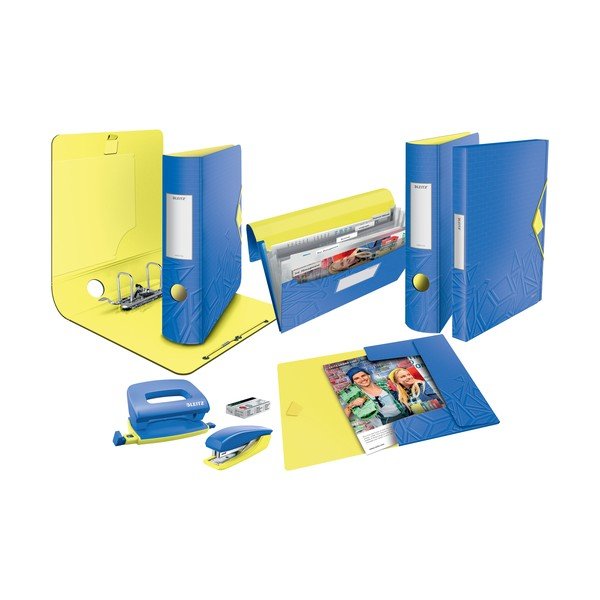 Niebieska teczka z przegródkami Leitz-image-4