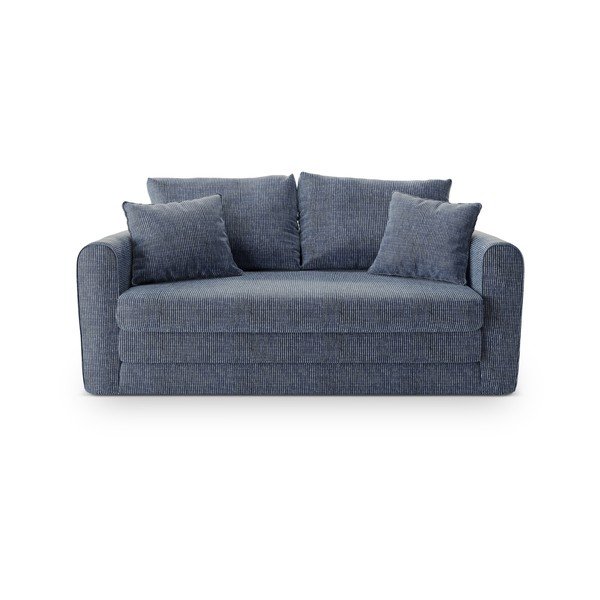 Szaroniebieska rozkładana sofa 158 cm Lido – Micadoni -image-2
