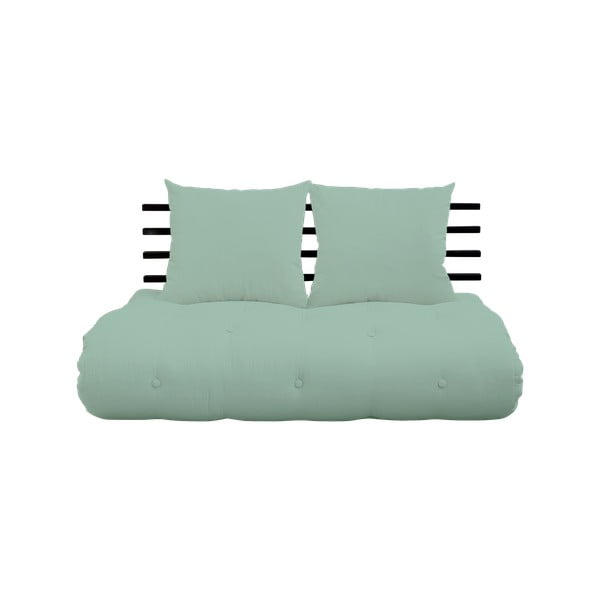 Sofa rozkładana Karup Design Shin Sano Black/Mint
