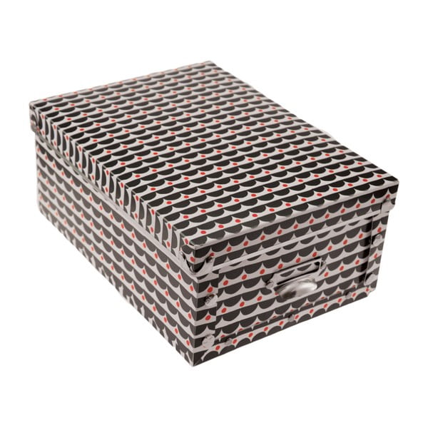 Pudełko Incidence Black & Red, 31x22,5 cm