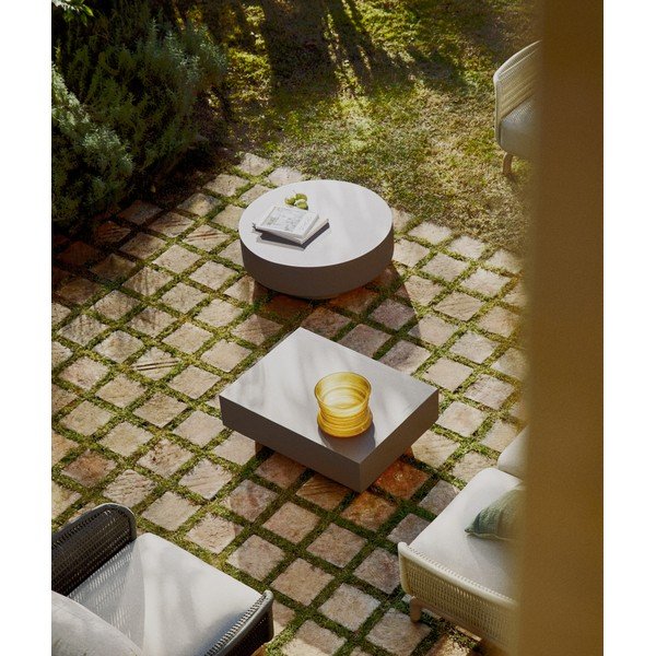 Okrągły stolik ogrodowy betonowy ø 60 cm Garbet – Kave Home-image-2