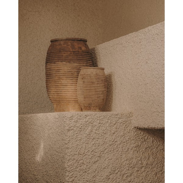 Terakotowe doniczki zestaw 2 szt. ø 54 cm Llonga – Kave Home-image-1