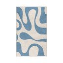 Niebieski dywan odpowiedni do prania 160x230 cm Blue Latte – Mila Home