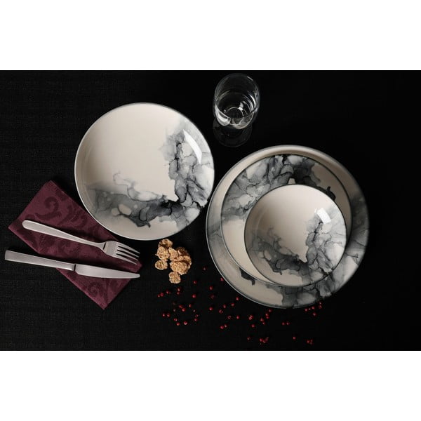 Porcelanowy zestaw talerzy 24 szt. – Hermia-image-2