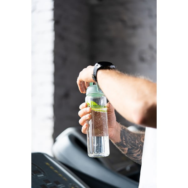 Miętowa szklana butelka 540 ml Fuori – Vialli Design-image-4