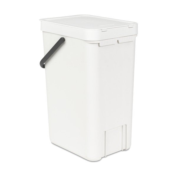 Kosz Sort & Go 16 l, biały-image-3