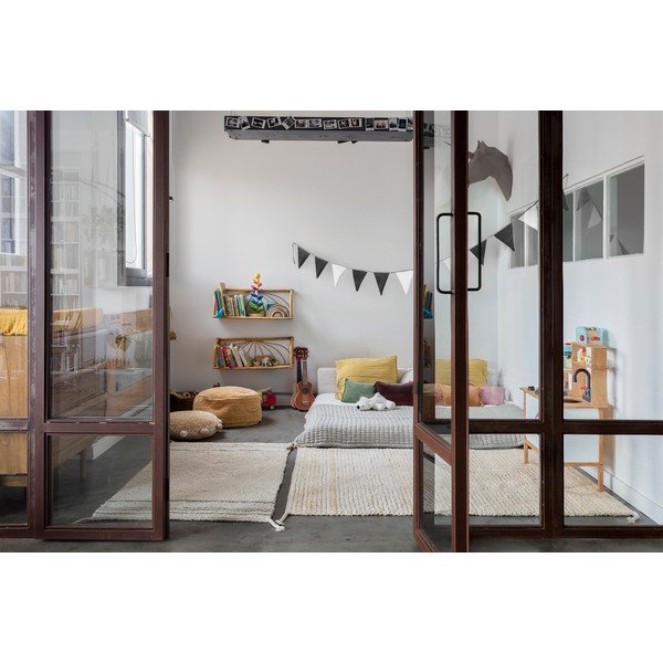 Bawełniany dywan w kolorze ochry 170x240 cm Twin Amber – Lorena Canals-image-4