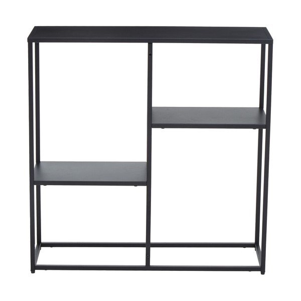 Czarny stalowy regał 80x81x26 cm Acero – Premier Housewares-image-4