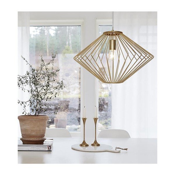 Lampa wisząca w kolorze złota Markslöjd Edge-image-1