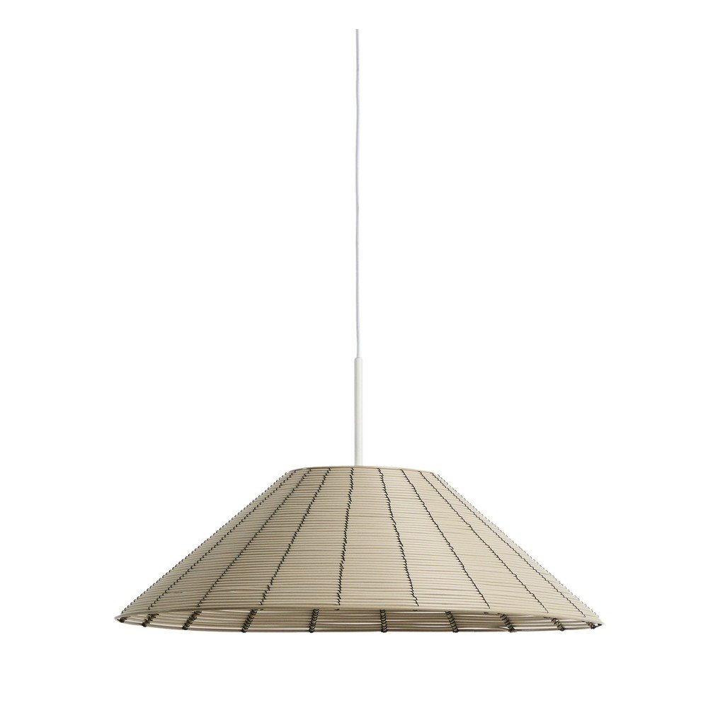 Beżowy abażur z imitacji rattanu ø 50 cm Saranella – Kave Home