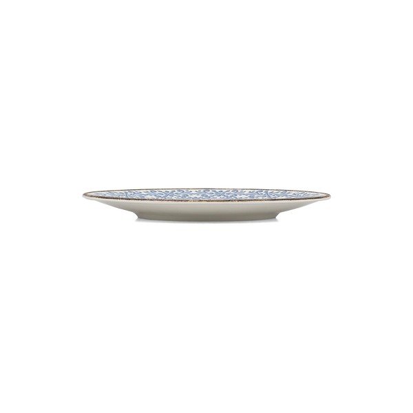 Biały/niebieski porcelanowy talerz deserowy ø 21 cm Azul – BonBistro-image-3
