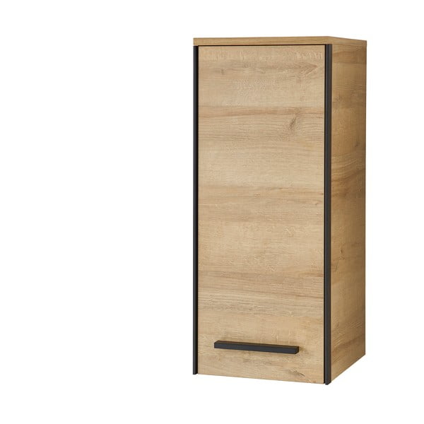 Wisząca szafka łazienkowa w dekorze dębu w naturalnym kolorze 70x30 cm Quickset 395 – Pelipal