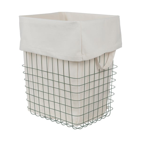 Zielony metalowo-tekstylny kosz na pranie 64 l Store-It – Mette Ditmer Denmark