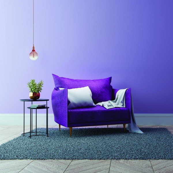 Różowo-przezroczysta żarówka Homemania Coriandoli-image-1