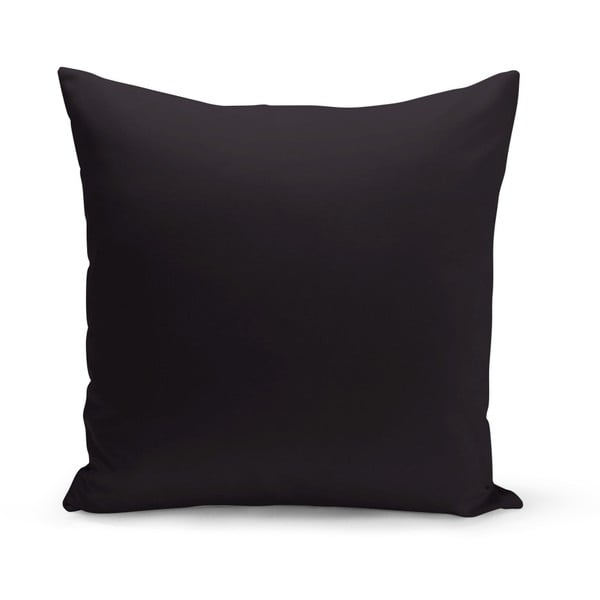 Czarna dekoracyjna poduszka Kate Louise Simplo, 43x43 cm