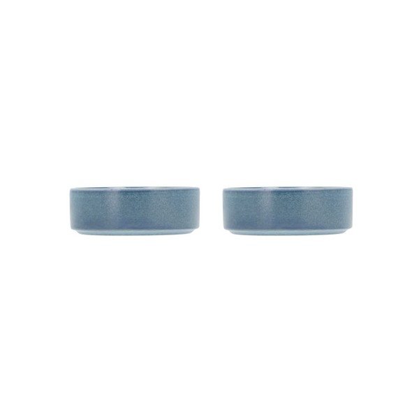 Niebieskie porcelanowe miski zestaw 2 szt. ø 10,1 cm Fjord – Villa Collection-image-1