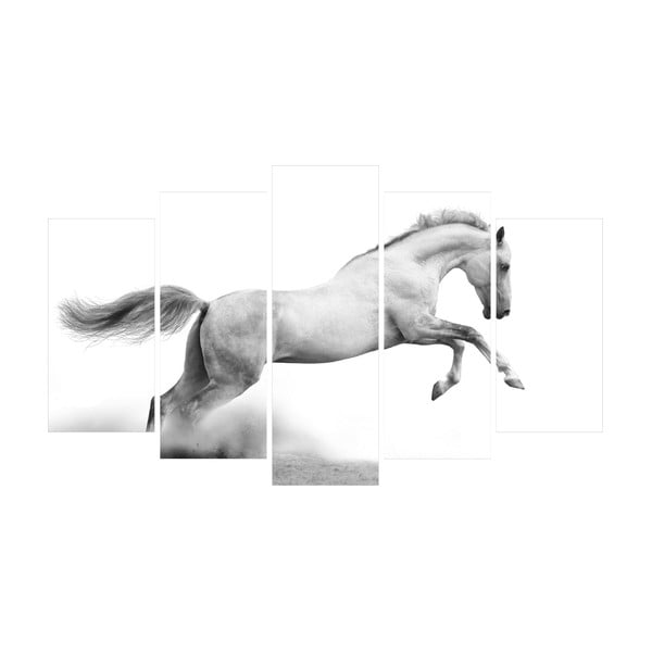 Wieloczęściowy obraz na płótnie Running Horse
