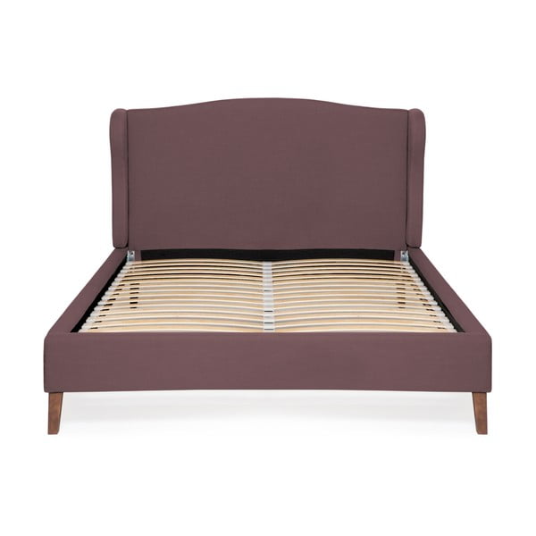 Fioletowe łóżko Vivonita Windsor Linen, 200x140 cm