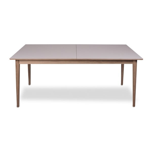 Rozkładany stół z jasnym blatem WOOD AND VISION Sesame, 175x90 cm