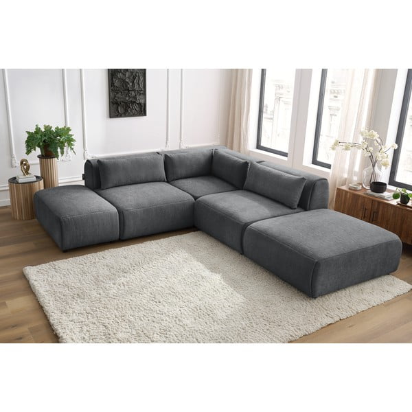 Szary narożnik (róg zmienny) Jeanne – Bobochic Paris-image-1