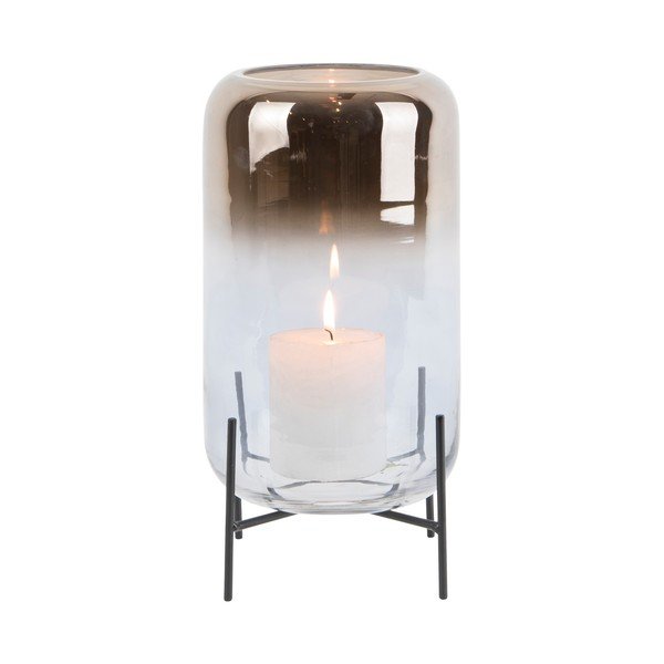 Szklany wazon PT LIVING Silver Fade, wys. 29 cm-image-1