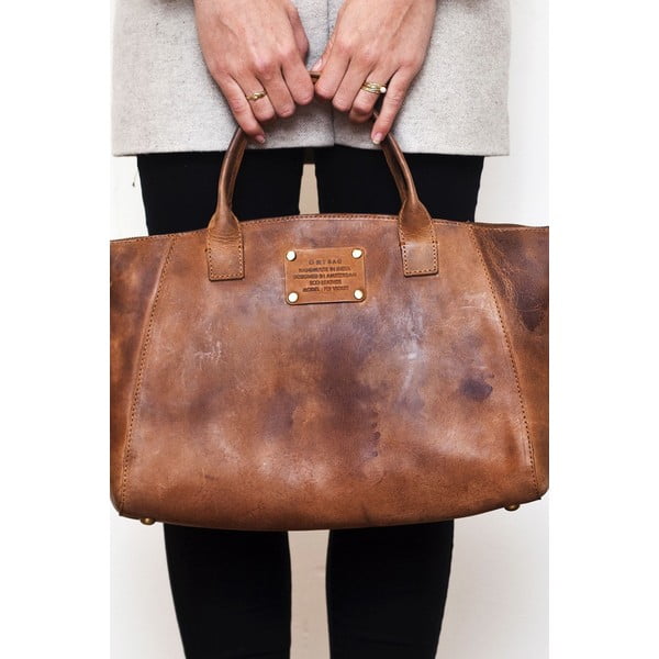 Brązowa
  torebka skórzana O My Bag Fly Violet Midi-image-1