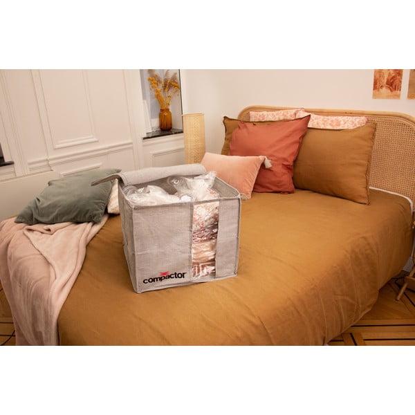 Szary pojemnik próżniowy Compactor Oxford, 125 l-image-1