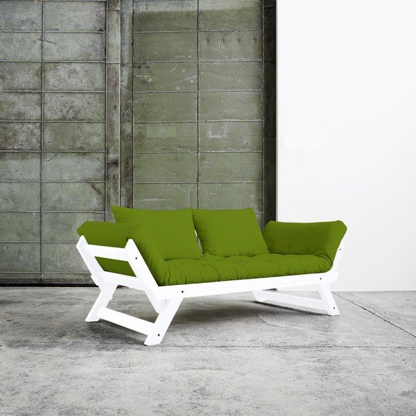 Sofa wielofunkcyjna Karup Bebop White/Lime-image-1