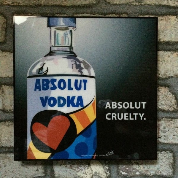 Obraz "Absolute Vodka"