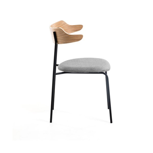 Jasnoszare krzesło do jadalni Kave Home Olympia-image-2