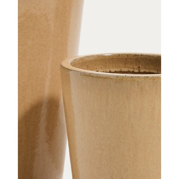 Ceramiczne doniczki zestaw 3 szt. ø 47 cm Rotja – Kave Home-image-3