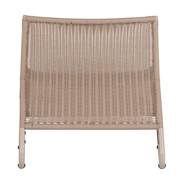 Beżowy fotel ogrodowy ze sztucznego rattanu West – WOOOD-image-4