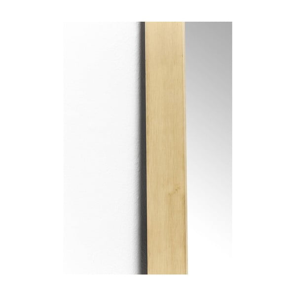 Lustro w ramie w barwie mosiądzu Kare Design Rectangular, 200x70 cm-image-3
