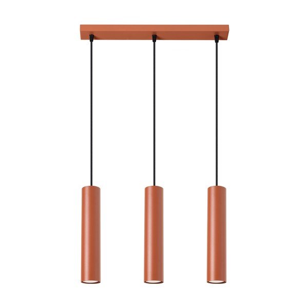 Ceglasta lampa wisząca Castro – Sollux