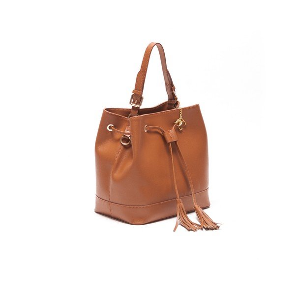 Skórzana torebka Renata Corsi 430 Cognac-image-1