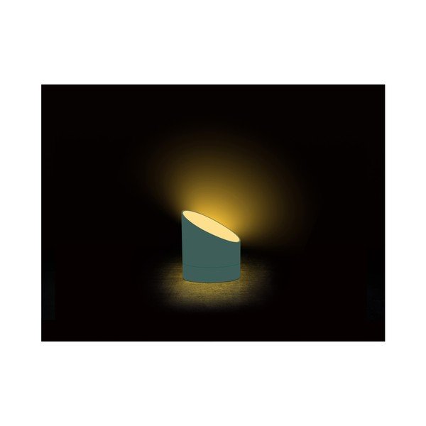 Zielony budzik z ekranem LED Gingko Edge-image-2
