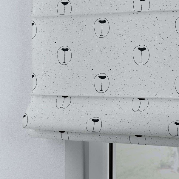 Biała roleta dziecięca 170x130 cm Magic – Yellow Tipi-image-4