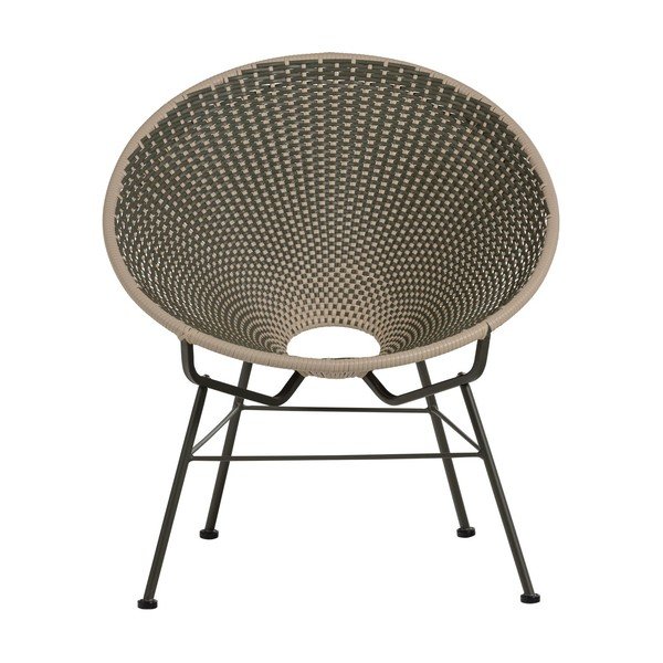 Zielony fotel ogrodowy ze sztucznego rattanu Kazoun – WOOOD-image-4