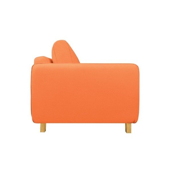 Pomarańczowa sofa 3-osobowa Kooko Home Bebop-image-3