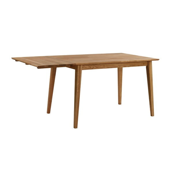 Stół z drewna dębowego z opuszczanym blatem Rowico Mimi, 120 x 80 cm-image-2