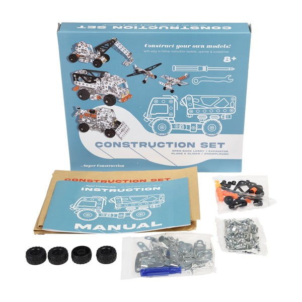 Dziecięcy zestaw do budowy autka Rex London 5w1-image-1