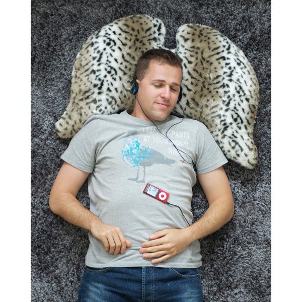 Poduszka Wings Joy Snow Leopard-image-1