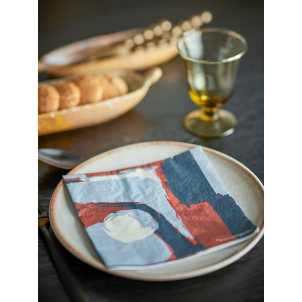 Papierowe serwetki zestaw 20 szt. 33x33 cm Arty – Bloomingville-image-1