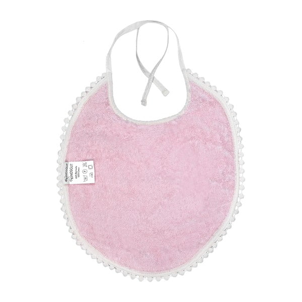 Różowy muślinowy śliniak Kindsgut London-image-4