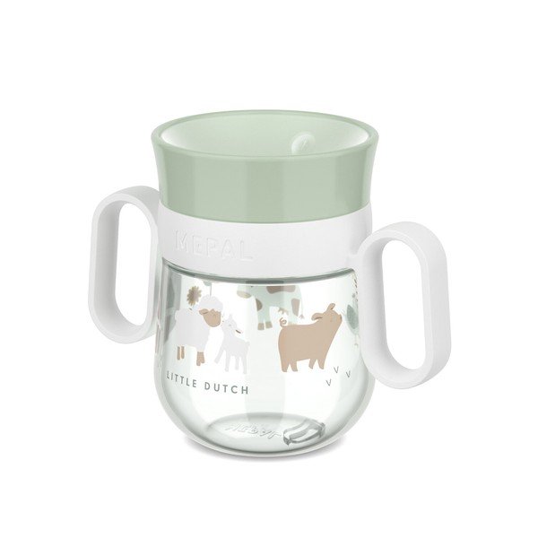 Plastikowy zestaw naczyń dla dzieci 3 szt. Little Farm – Mepal-image-3